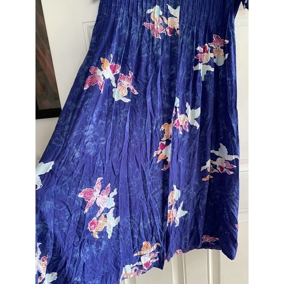 Under The Rainbow rusty fish shell size Small Blue - Picture 3 of 7